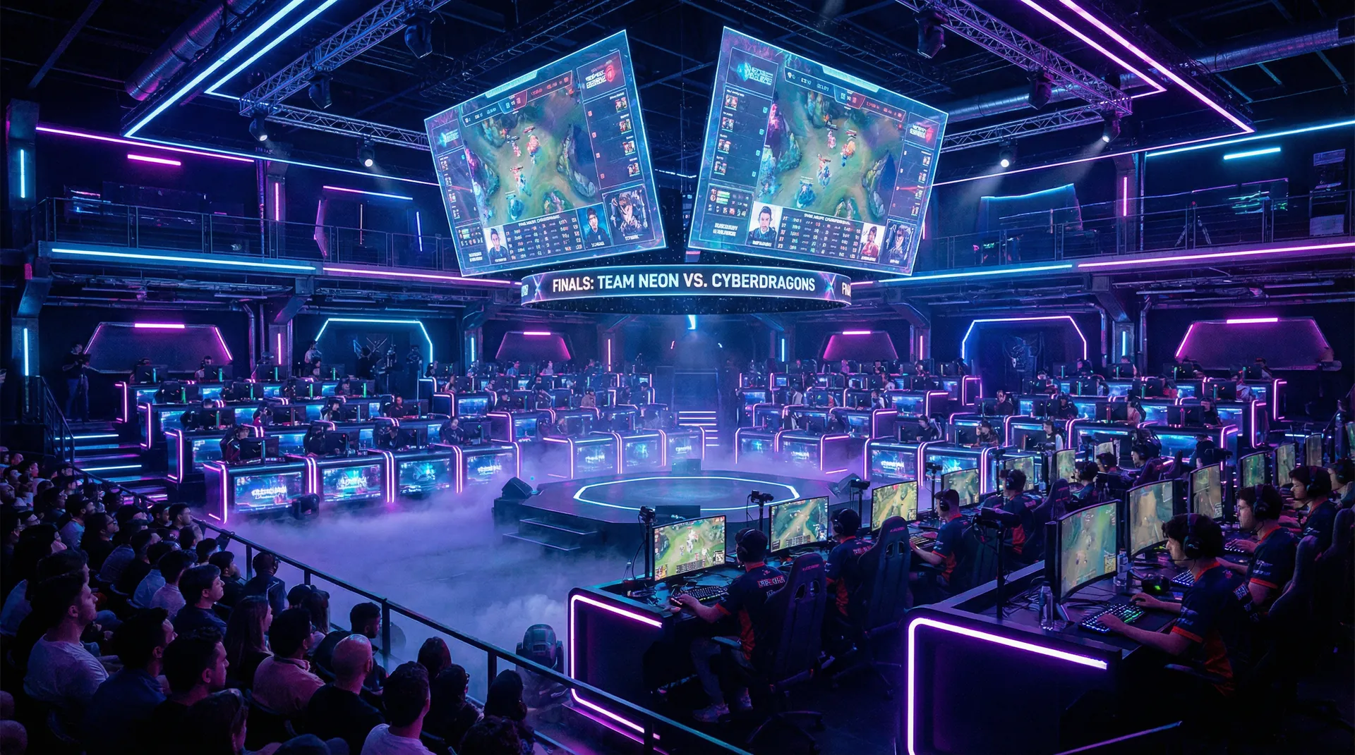 电竞赛事舞台 - 雷火电竞 赛事中心